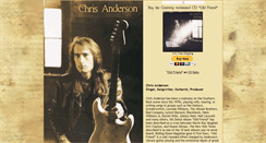 Desktop Screenshot of chrisandersonband.com